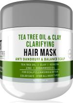 Beauty Tree Clarifying Hair Mask, With Tea Tree, Clay & Keratin (500 ml)
