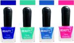 OUR Beauty Multicolor High Quality Quick Dry Long Lasting Hd Colors Nail Polish Pcs Vs45, 32 ml (Set Of 4)