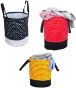 SH NASIMA Multicolor Non Woven Laundry Bag 45 L