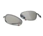 Mahabir Silver Oval Mirror For Scooter Activa 125 Bs6