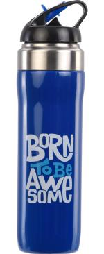 Basik Blue Plastic Bottle, 580 Ml