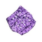 Chinmay Kids Purple Baby Premium Cloth Diaper Pants Washable Reusable (3 M+ ) Set of 1