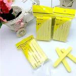 Doucce Facial Magic Water-Activated Puff Cleaning Soft Sponge Pads for Face Cleansing Makeup Removal and Facial in Yellow, 30 Grams, Pack Of 2