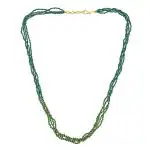 Memoir Four strand Natural Emerald Necklace for Women