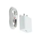 eKus 33Watt Sonic Charge Fast Charger Adapter And Type C Cable Compatible with Xiaomi Mi Redmi Poco M2 Pro/Note 7 pro/Note 9 Pro/Note 8 / Note 7 /A1 /A2 /A3- New 2023 Model Charger