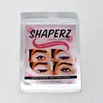 SHAPERZ 100% Latex Free Eyeliner Stencils Precision, Matte Finish (Cat Eye, Winged Eye Liner) Eyes Makeup Tool (Pack Of 24) - White