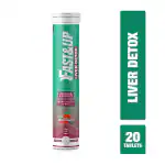 Fast&Up Liver Detox | 20 Effervescent Tablets with Milk Thistle & N-Acetylcysteine (NAC) (20 Tablets)