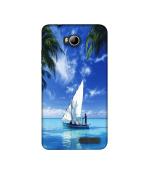 Casotec Indian Ocean Design Printed Silicon Soft TPU Back Case Cover for Micromax Canvas Juice 4 Q382