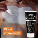 alford Hair Removal Cream for Men Chest, Back, Legs, Under Arms & Intimate Area Cream Cream (50 ml)