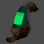 Ruse Cookies , Cream Cotton Pet Clothes Cookies And Cream Striped Full Sleeves With Treat Pocket Crew Neck T-Shirt For Dog And Unisex - Xs