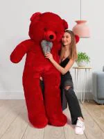 Ziraat Attractive RED Teddy bear 5 feet for gift