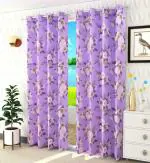 Dc Decastle 277 cm (9ft) Long Door Curtain (BTMTQMT702NAQ, Pack of 2)