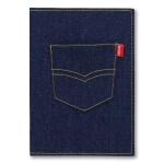 Navneet Youva| Case Bound Notebook - Jeans| A5 - 21 x 14.8| Single Line| 240 Pages| Pack of 1