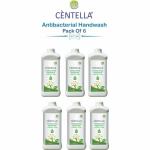 CENTELLA Anti Bacterial Handwash Bottle Container - Pack of 6, Per Pack 1 L