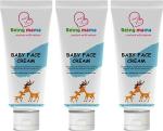 Being mama White Baby Natural Face Cream For Babies With SLS Free 100 gm - Pack Of 3