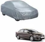 CARNEST Car Cover For Maruti Suzuki Ciaz (Without Mirror Pockets) (Silver)