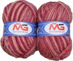 M.G Enterprise Wool Yarn, Tarang Multi Violet 300 Grams.