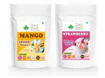 SARA EARTH COMBO OF ICE CREAM PREMIX POWDER MANGO & STRAWBERRY FLAVOUR 400 g (Pack of 2)
