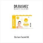 Dr.Rashel De-Tan Facial Kit tan Removal with Serum Natural Extracts Parabean Free Suits All the Skin Type