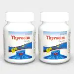 Herbalcure Research Institute Thyrocim -30 Capsules - Ayurvedic Medicine for Hormone Balance, Natural Thyroid Support, Boosts Metabolism & Enhance Energy | Pack of 2