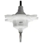 SPARESADDA Washing Machine Gear Box Compatiable for Whirlpool Small Shaft Semi Automatic