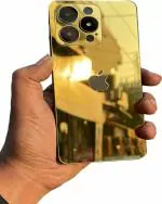 COVER BELL REALME C51 sidhu LOGO, REALME C53, REALME N53 Mobile Skin (Gold)