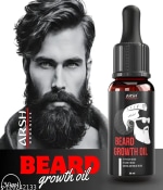 Arsh Organics Beard and Hair Growth Oil, 30 ml | Beard growth oil for men | Hair growth oil for men | For faster beard growth | For thicker and fuller looking beard 