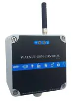 Walnut Innovations GSM Mobile Switch 2 Relay Control, White,ABS Body