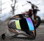 Urban Carrier ISI Certified ABS Material Full Face Stylish Helmet with Clear Visor For Men