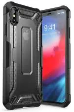 SUPCASE For Apple Iphone XS Max Black Shock Absorbent Back Cover
