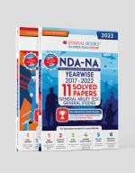 Oswaal General Knowledge NDA-NA Yearwise (2017-2022) 11 Solved Papers + CDS Yearwise (2018-2022) 10 Solved Papers (Set of 2 Books) (For 2023 Exam)