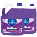 Shatras Oxi Clean 5 Liter Plant Based 3X Odor Fighter Laundery Liquid Detergent | Removes Tough Stains | Biodegradable, Non-Toxic | Liquid Detergent For All Types Of Clothes (Pack Of 2)