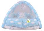 Kwitchy Baby Sleeping Bed Nest Luxury Foam Bedding Mattress with Mosquito Net (0-12 Months)