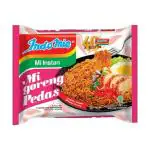 INDOMIE Hot & Spicy Fried Noodles, (Pack of 1)