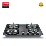 Prestige Vogue Hob Top, PHTV 04, Auto Ignition, Black, 4 Burner