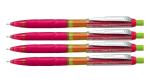 Pentel Q-Erase QE420 Mechanical Pencil | Lead Of Grade HB | Long Lasting Jumbo Eraser With Retractable Mechanism | Ribbed Grip (8, 0.5 MM Pink Body)