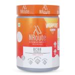 NRoute Advanced BCAA Supplement Powder for Adults, 390g Guava Flavour for Muscle Growth, 30 Servings