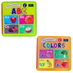 BOOKFORD Toddlers Foam Books - Set Of 2 Books - Alphabet, And Colors For Kids