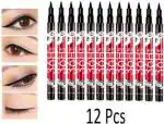 INAMORATA Insta Beauty Water Smudge Proof 36 Hour Long Lasting Liquid EyeLiner Pack of 12