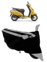 ABORDABLE Presents Honda Activa 5G Water Resistant - Dust Proof - Full Bike / Scooty Two Wheeler Body Cover (GREY STRIPES)