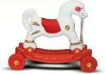 myhoodwink 2 in 1 Baby Ponny Horse Rider for Kids 1-5 Years Birthday Gift for Kids, Boys, Girls, Horsey Rocker, Push Ride-on Toy for Kid