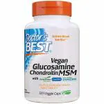 Doctor's Best Vegan Glucosamine Chondroitin MSM 120 Veggie Caps