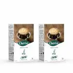 Cherise Tapri Madras Coffee Combo | Instant Coffee Premix (Pack of 2) | 14 Cups of Filter Coffee