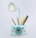 Vinmot Piggy LED lamp and Sharpener for Study with Stationery-Mobile Holder (Multicolor)