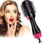 FRESTYQUE 1000 Watts One Step Hair Dryer and Volumizer, Hot Air Brush, 3 in1 Styling Brush Styler
