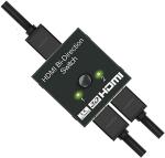 Microware HDMI Adapter for Projector, Laptop, Gaming Console, PC, Monitor, Television, DVD Player, Camcorder, Camera, Blu-ray Player