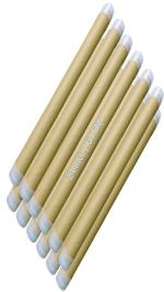 24 Inch Art Mailing Cardboard Poster Tubes with caps, 50 mm inner diameter (Pack of 12)