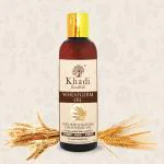 Khadi Sanskriti Pure & Natural Wheatgerm Oil 100% Cold pressed Wheat germ carrier oil for skin moisturizing & hair shine | For Skin Care & Hair Care - 100ml