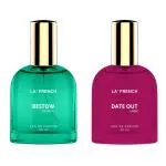 LA' FRENCH Bestow & Date Out Perfume Combo For Men & Women -30ml + 30ml | Premium Luxury Long Lasting Fragrance Spray | Eau De Parfum | Ideal For Men & Women | Perfume For Men & Women | Pack Of 2