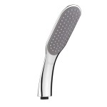NEW WARE Abs Hand Shower Head for Bathroom High-Pressure Water Saving Handheld Shower (Hand Shower Head Only) (Chrome Finish)